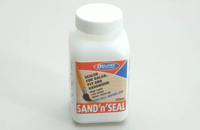 Deluxe Materials Sand 'N Seal  for BALSA/PLY/HARDWOOD  250ml   BD49  S-SE64