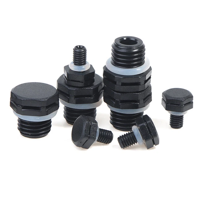 10 pz M12*1,5 Vite valvola di sfiato dell'aria impermeabile nylon spina sfiato protettivo Sg