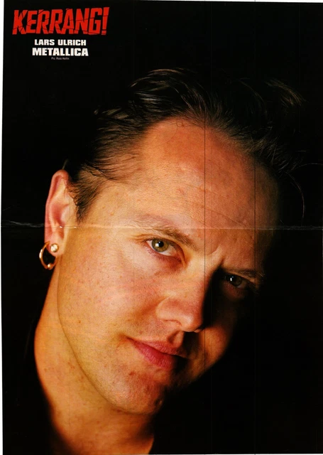 Tpot138 Pull Out Poster 16X11 Metallica - Lars Ulrich