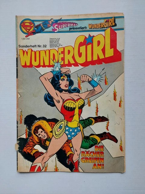 Ehapa - Superman präsentiert: Wundergirl Sonderheft Nr. 32 ohne SM / Z2-3