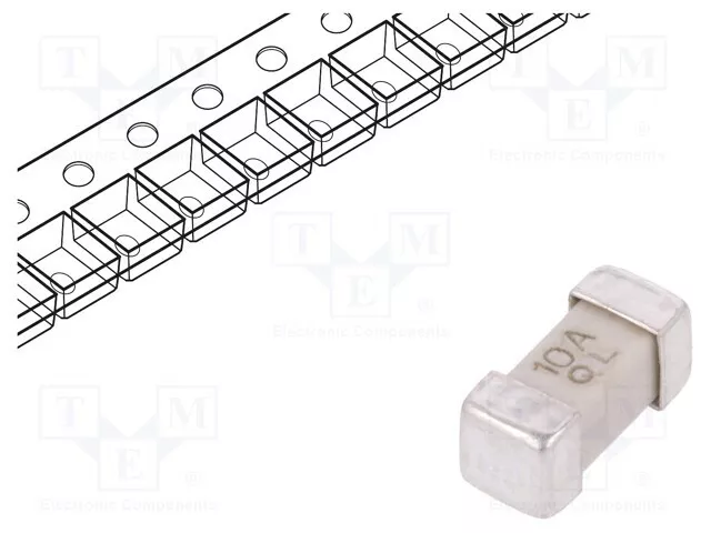 Sécurité : Schmelz Rapidement SMD 125VAC 125VDC 10A Céramique 0679L9100-01 2410