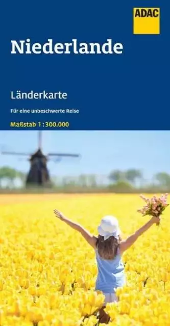 ADAC Länderkarte Niederlande 1:300.000 ADAC Buch