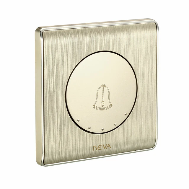 Bouton De Sonnette Automatique Uxcell - Réarmement Rapide, Idéal Pour Porte D'entrée (250V)
