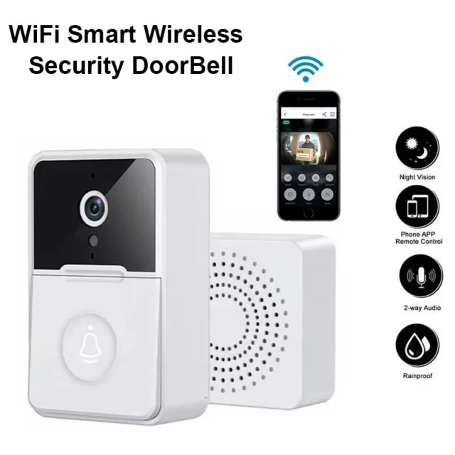 X3 Wireless Doorbell Wifi Outdoor Hd Camera By Bell Night Vision Intercom Voice