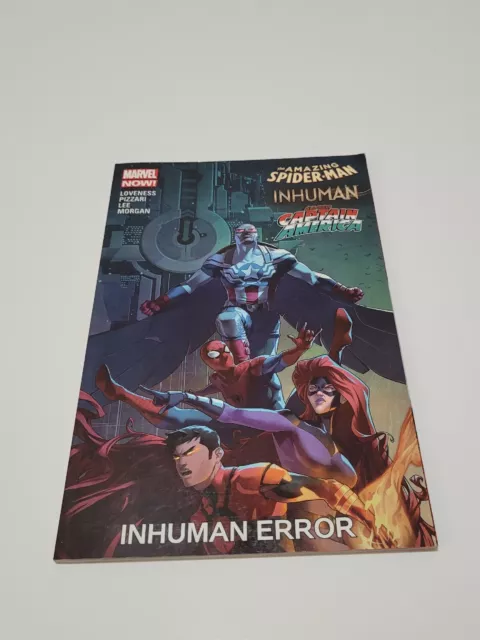 Amazing Spider-Man Captain America: Inhuman Error TPB Marvel Comics 1st Printing
