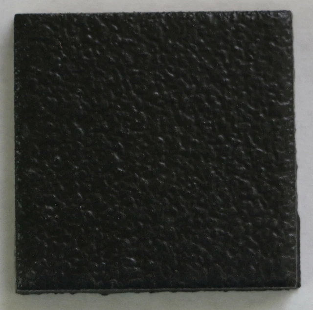 Black Textured Retired 2x2* Tile Arts Mosaic Ceramic C#I68 1 Pc