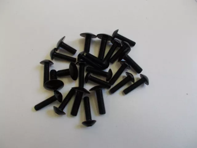 KIT VITI VITERIA CARENE in ERGAL NERO 27 PEZZI per HONDA CBR 600 RR 2009