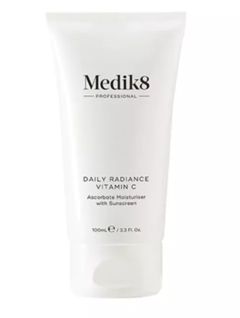 Medik8 Dialy Radiance Vitamin C Ascorbate Moisturiser With Sunsreen 100ml