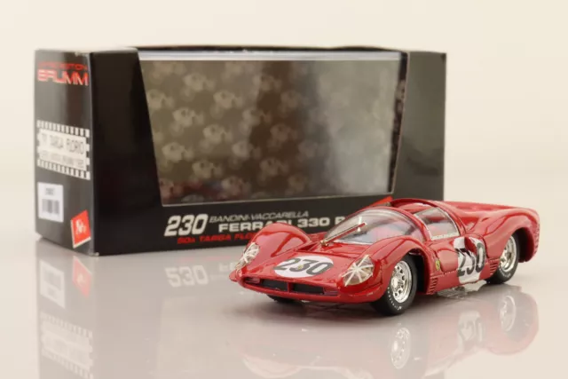 Brumm S036 Ferrari 330-P3; 1966 Targa Florio; Vaccarella; RN230; Excellent Boxed