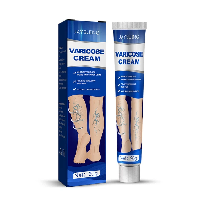 Crema de masaje alivio de piernas dolor venas varicosas crema alivio de piernas para piernas arañas vasculares