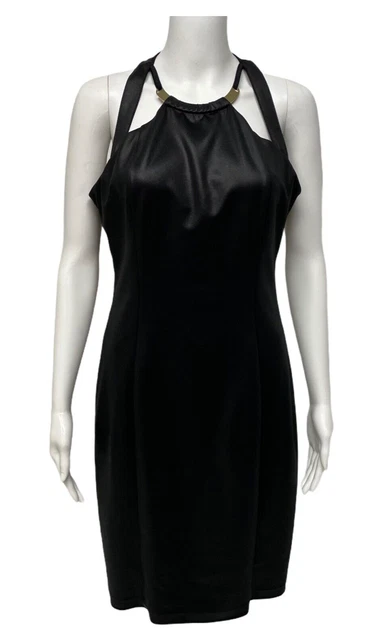Robe GUESS Los Angeles Marciano - Noir Taille 38 - Robe De Nuit Effet Magic - Neuf Avec étiquettes