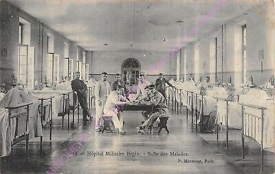 CPA Militaria Hospital Military Begin Room Of Sick EDT Marmuse ca1905