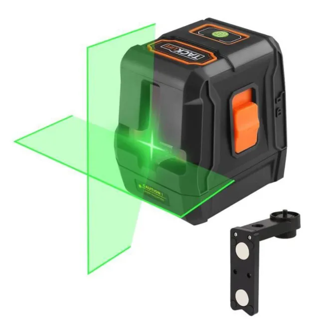Livello Laser tacklife Laser Croce Verde 30m Laser Lucido Indipendente 110° IP54