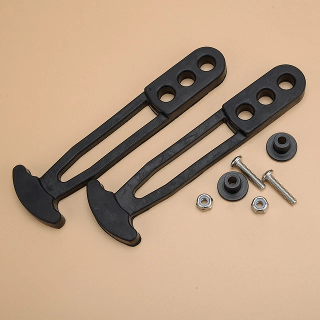 2PCS RUBBER BOAT Ladder Strap Boarding Latch Band Retaining Bungee Rope