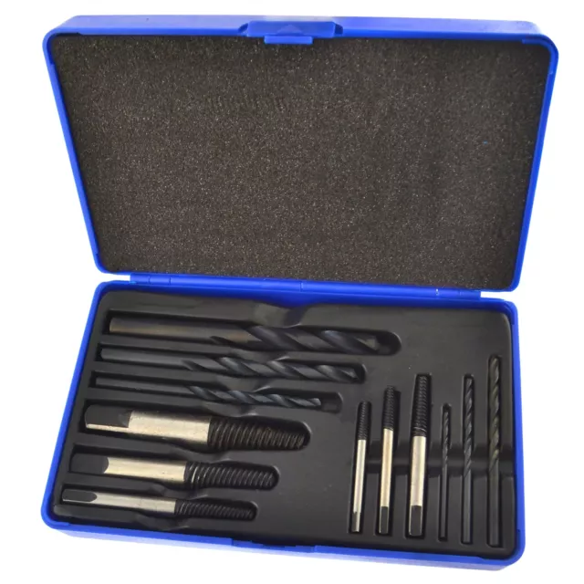 Screw Stud Extractor Remover Set Reverse Thread Easy Out 3-25mm 12pc AT192