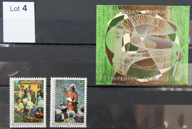 UNO Wien, Lot 4 (Jahr 1993) postfrisch