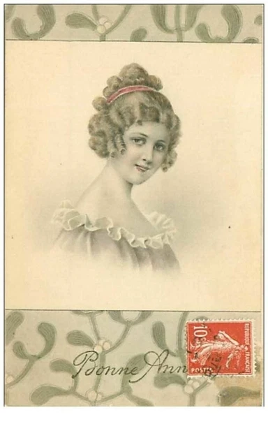 Cpa Fantaisie / Femme / Viennoise type Vienne / HHIW n° 441