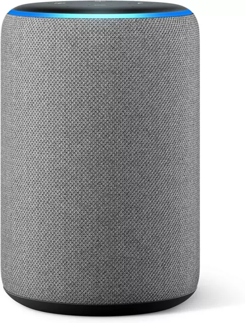 Amazon Echo 3. Gen Kompakt Bluetooth Smart Speaker Alexa - grau