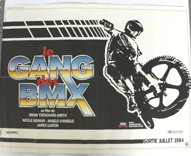 Cinema Film Gang Bmx 1984 Velo Cross Vtt Motobecane Motoconfort Mobylette Kidman