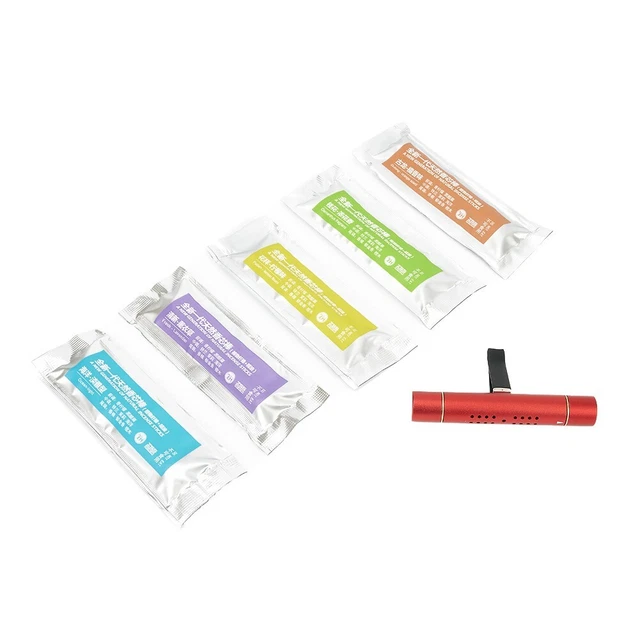 Lot De 6 Paires De Rafraîchisseurs D'air Voiture Pin - Mini Diffuseurs à Huile Pour Aération - Neuf