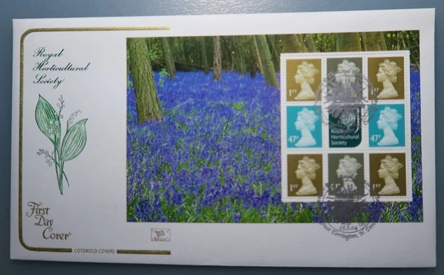 2004 SUPERB COTSWOLD FDC - BICENTENARY RHS 1st 42p 47p PANE - GREAT TORRINGTON