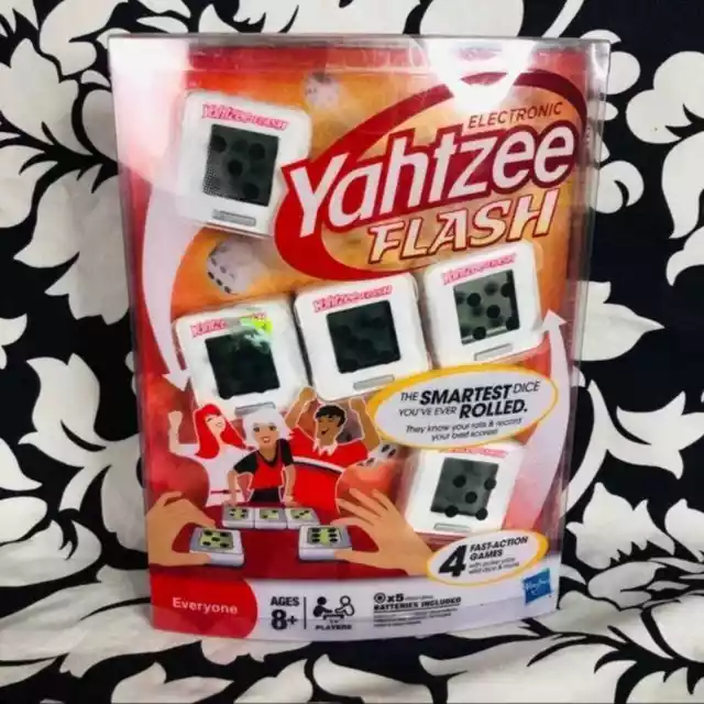 Electronic Yahtzee Flash game Hasbro