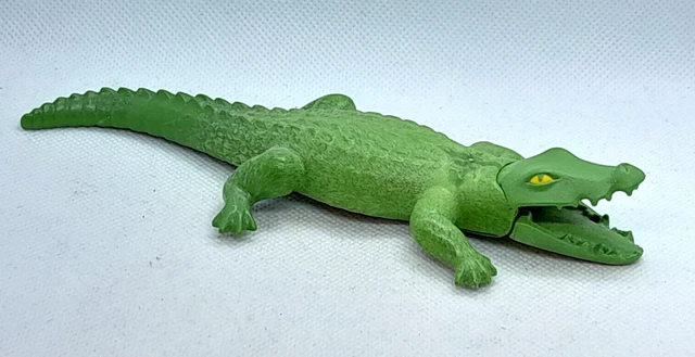 PLAYMOBIL AVENTURE DRAPEAU squelette de crocodile 3042