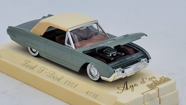 Modèle Réduit Ford Firebird 1961 Solido Âge D'Or - Réf 4505 - État Correct Occasion