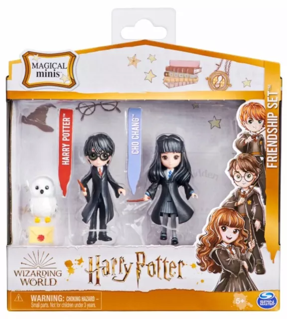Wizarding World Magical Minis 3Pk - Harry Potter & Cho Chang Friendship Set New