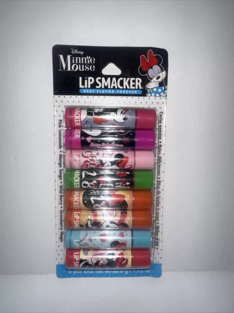 Lip Smacker Disney Minnie Mouse 8 Pack Lip Balm