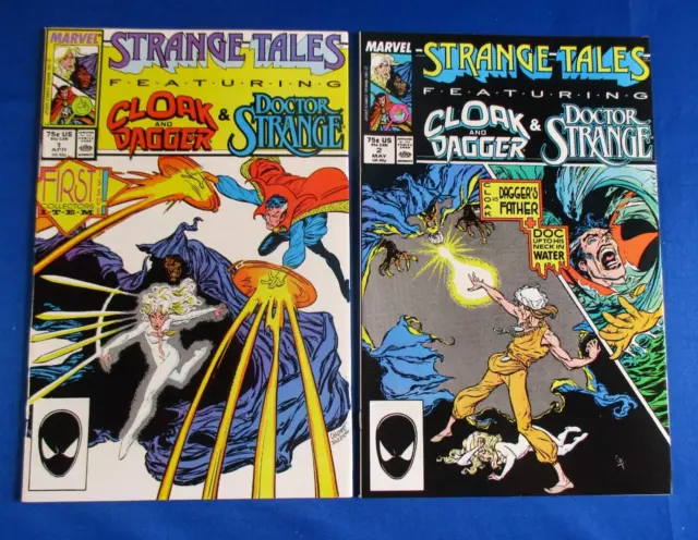 Strange Tales # 1 2  Featuring Cloak & Dagger Doctor Strange  Marvel  Comics