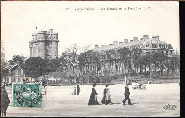 94 - VINCENNES - Le Donjon et le Pavillon du Roi