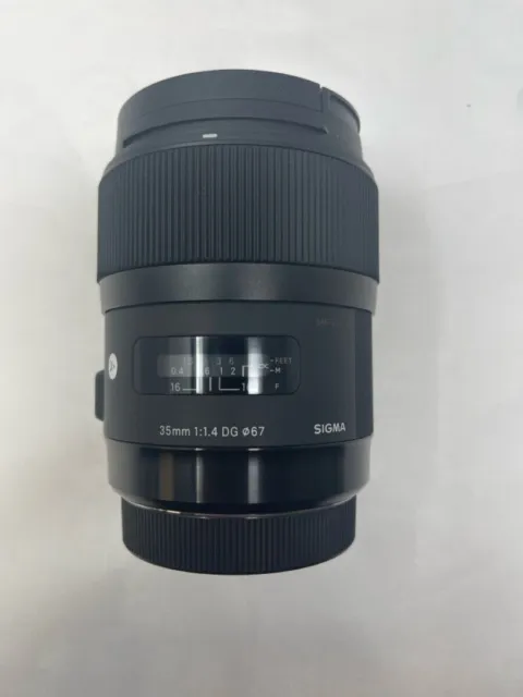 Sigma 35mm f/1.4 Art DG HSM Lens for Canon - Excellent Condition - Ships Fast!