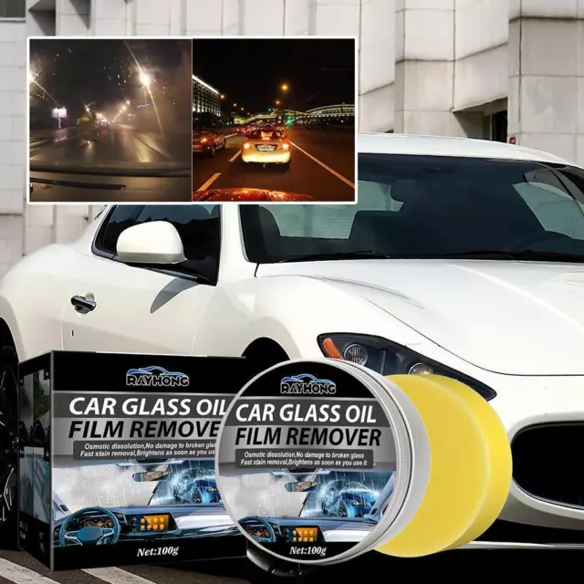 Pellicola olio vetro rimozione incolla finestra vetro auto agente parabrezza pulitore parabrezza