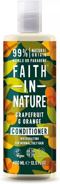 Faith In Nature 400 ml Conditioner - Grapefruit & Orange