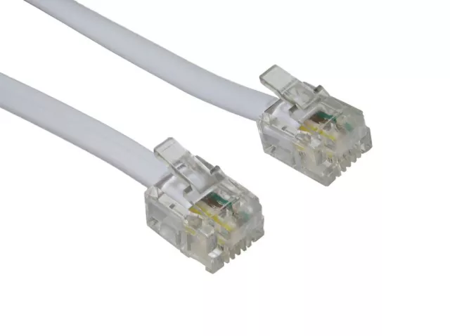 GA100347 RJ11 to RJ11 Modem Cable 2 Metres