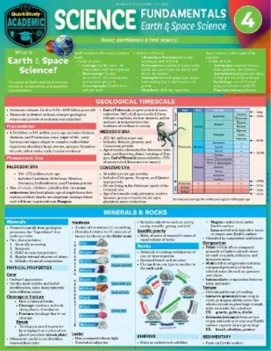 Science Fundamentals 4 - Earth & Space (Mixed Media Product)