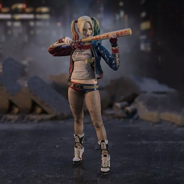 15cm Suicide Squad Harley Quinn Action Figure PVC Collectible Model In Box Gifts 3