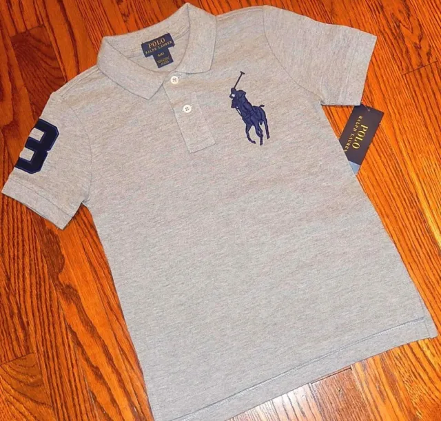 POLO RALPH LAUREN AUTHENTIC TODDLERS BOYS BRAND NEW ORIGINAL T-SHIRT Sz 3T, NWT