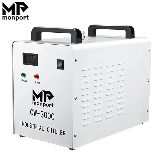 MONPORT 9L CW3000 Water Cooling System for 40W CO2 Laser Engraver
