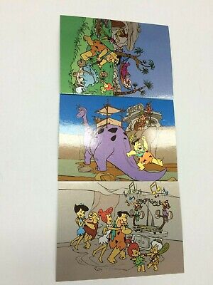 1994 Cardz Return Of The Flintstones Tech-Chrome Chase Card Set (3) (T1-T3)