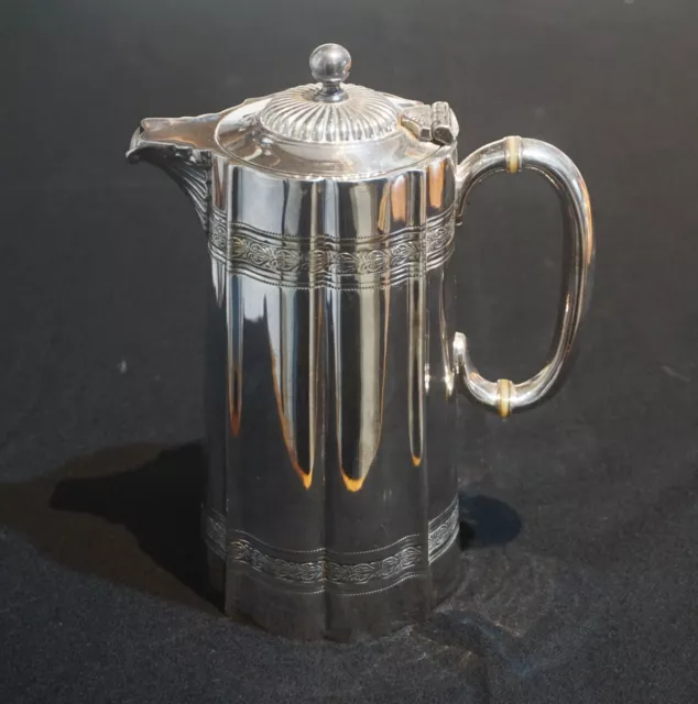 James Dixon & Sons Silver Plated Coffee Pot or Hot Water Jug