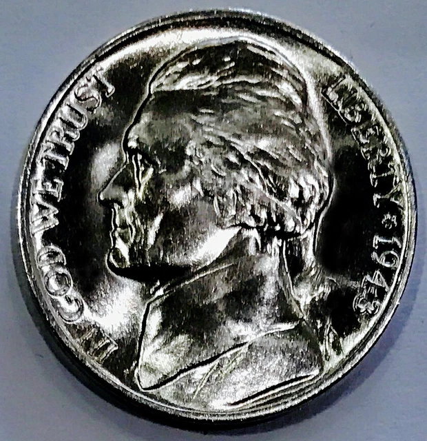 1943 D Silver Jefferson$ Flawless Superb Gembu+++Full Steps So Rare Wow#F161_567