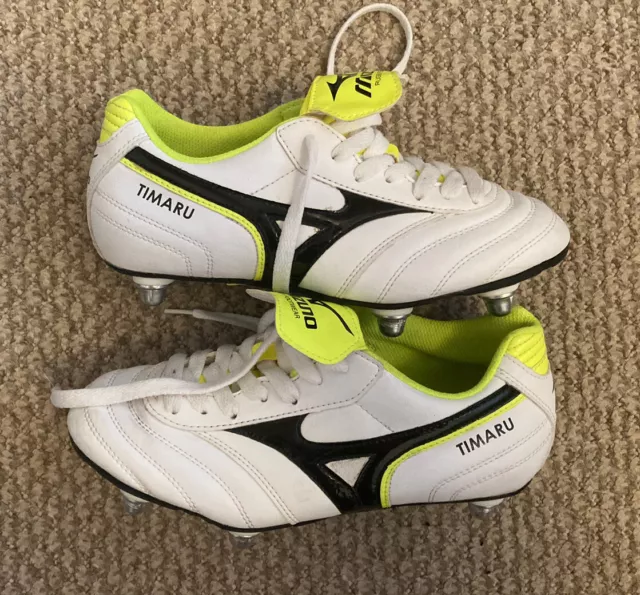 MIZUNO TIMARU RUGBY Boots Uk Size 4.5 19.00 PicClick UK