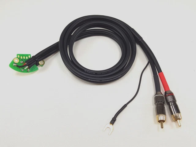 TECHNICS SL 1200 1210 MK2 M3D MK3D MK3D MK5 MK6 Cable Rca Phono Con Masa | 2N EUR 27,99 - ES