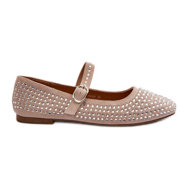 Ballerine Decorate Con Strass - Beige Chiaro - DONNA | H&M IT - Foto 6