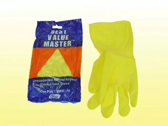 48 Paar Mehrweg Haushalt  Reinigung Hygiene Naturkautschuk Handschuhe
