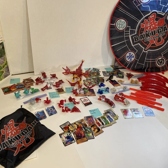 Bakugan Battle Brawlers Huge Lot Pyrus Maxus Dragonoid & Colossus PLUS TONS MORE