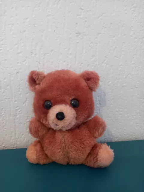 Rare 1980s Russ Berrie Potsy Teddy Bear, 15cm