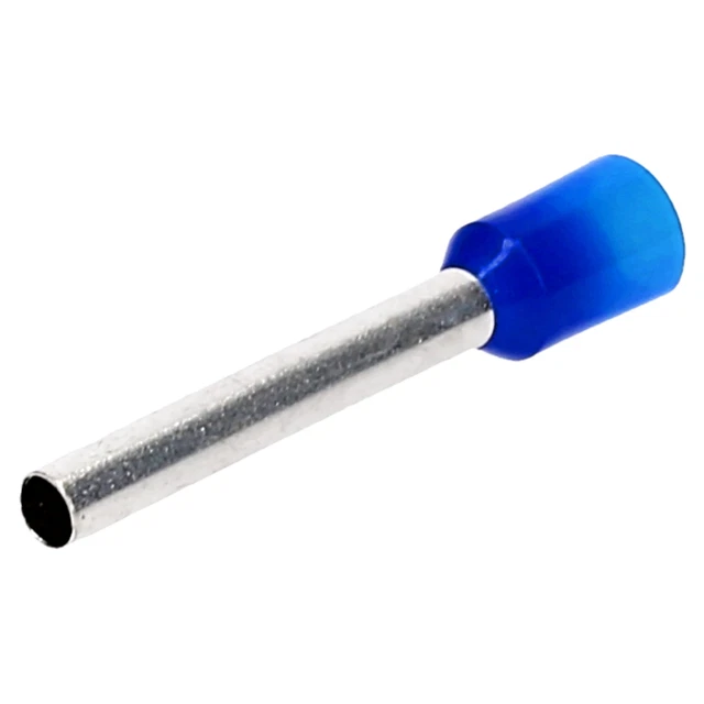 500pcs wire end sleeves 2.5mm2 insulated blue 18mm long end sleeve vein end sleeves